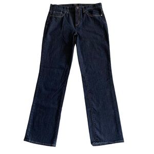 Talbots Women’s Classic Straight Leg Mid Rise Denim Jeans Size 10